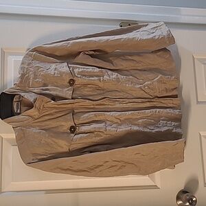 Chico’s Washable Silk Blend Jacket